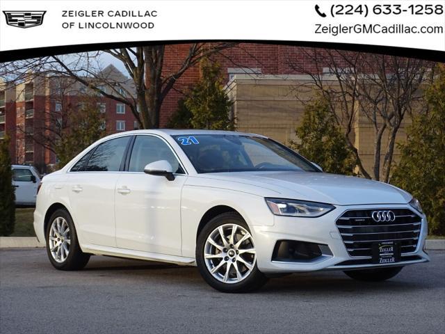 used 2021 Audi A4 car, priced at $29,000