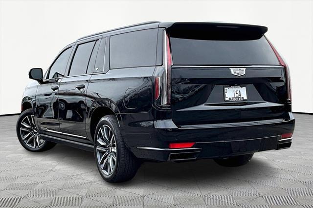 used 2021 Cadillac Escalade ESV car, priced at $84,000