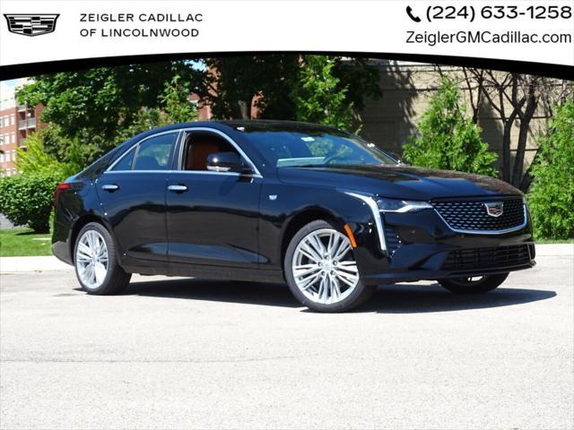 new 2025 Cadillac CT4 car, priced at $43,490