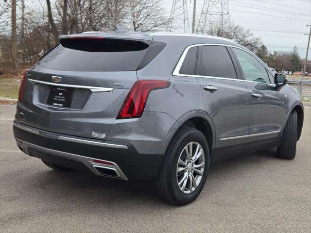 used 2022 Cadillac XT5 car, priced at $33,500