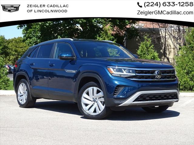 used 2021 Volkswagen Atlas Cross Sport car, priced at $25,250