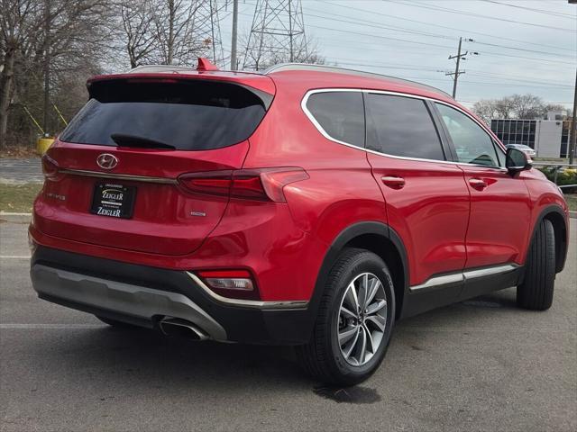 used 2020 Hyundai Santa Fe car, priced at $23,500