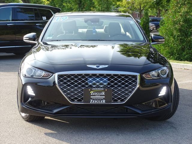 used 2019 Genesis G70 car, priced at $23,000