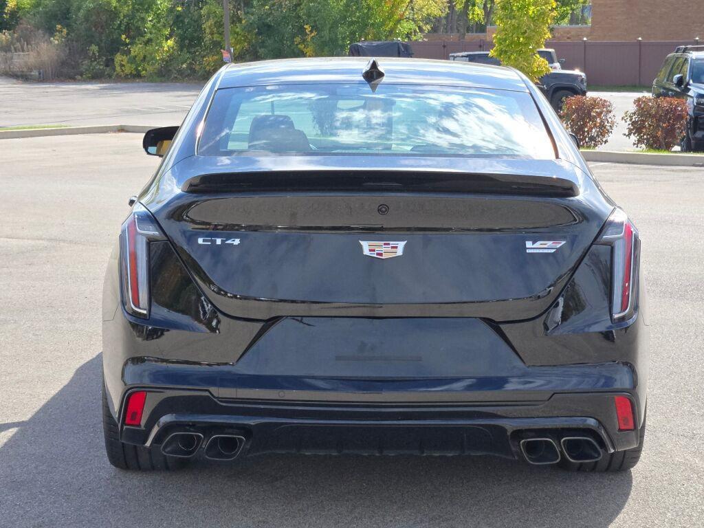 new 2026 Cadillac CT4-V car, priced at $73,610
