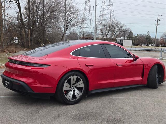 used 2022 Porsche Taycan car, priced at $74,122