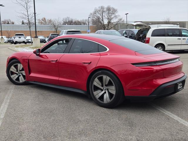 used 2022 Porsche Taycan car, priced at $74,122