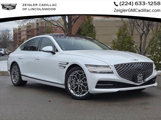 used 2021 Genesis G80 car, priced at $41,250