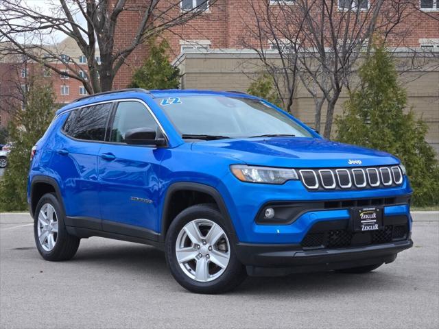 used 2022 Jeep Compass car, priced at $21,036