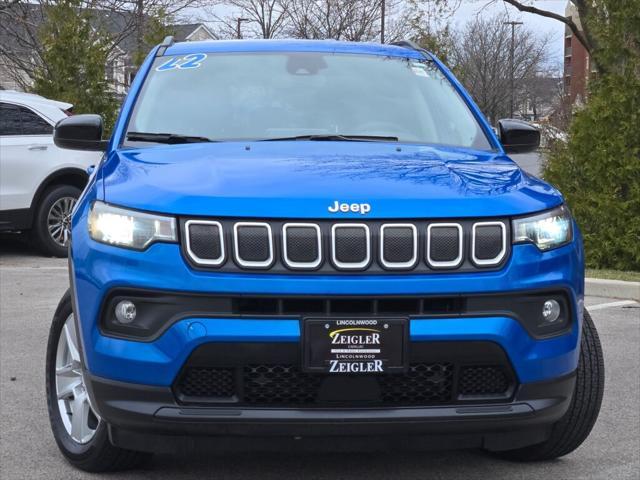 used 2022 Jeep Compass car, priced at $22,000