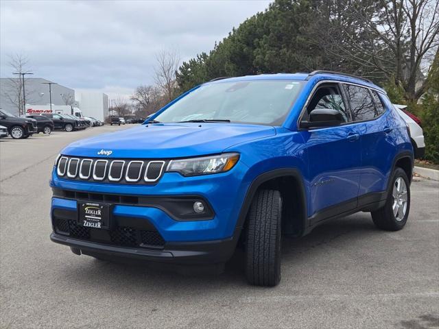 used 2022 Jeep Compass car, priced at $22,000