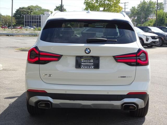 used 2022 BMW X3 car, priced at $33,750