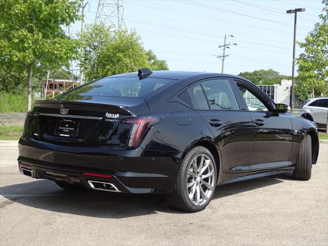 new 2025 Cadillac CT5 car, priced at $52,940