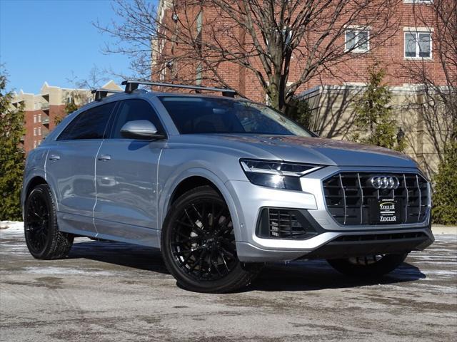 used 2022 Audi Q8 car, priced at $54,000