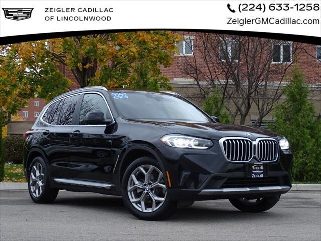 used 2022 BMW X3 car, priced at $35,500