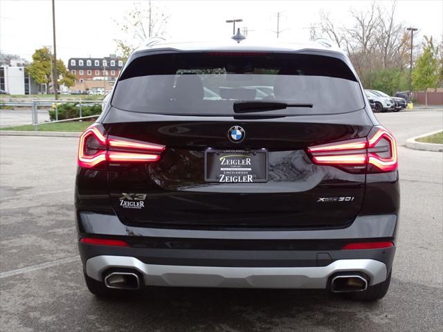 used 2022 BMW X3 car, priced at $35,250