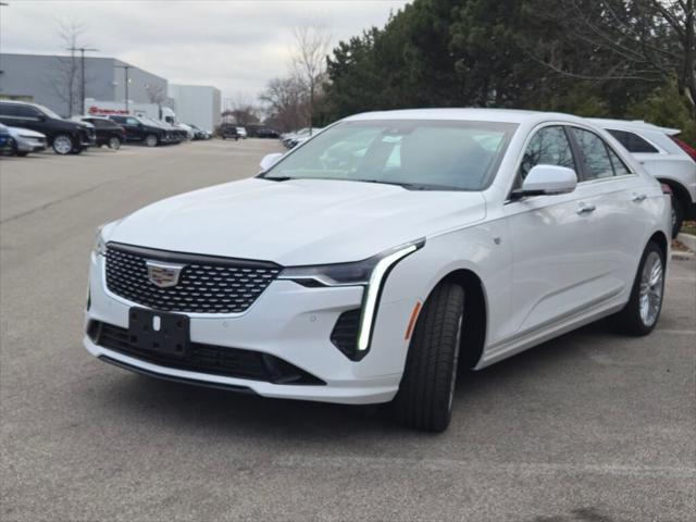 new 2025 Cadillac CT4 car, priced at $43,490