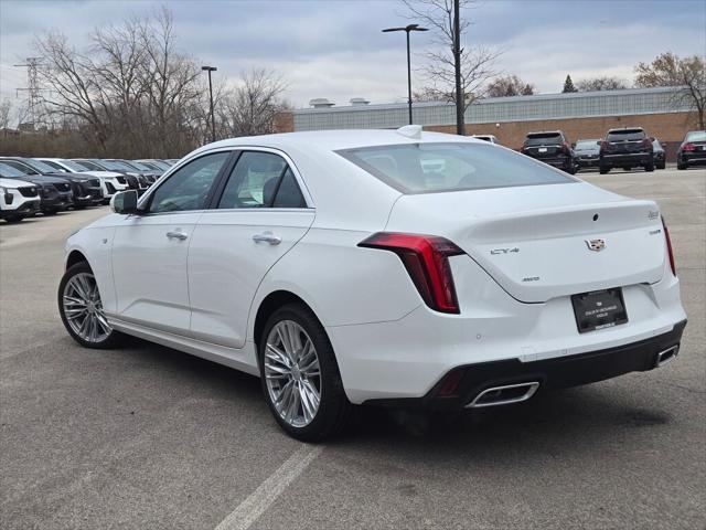 new 2025 Cadillac CT4 car, priced at $43,490