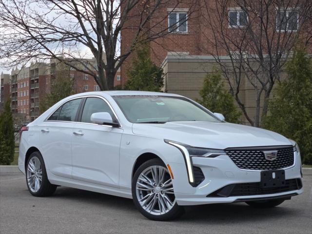 new 2025 Cadillac CT4 car, priced at $43,490