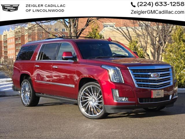 used 2018 Cadillac Escalade ESV car, priced at $44,250