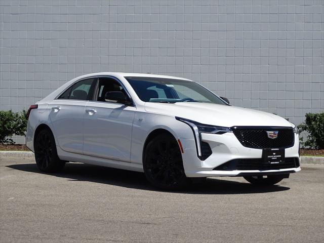 new 2024 Cadillac CT4 car, priced at $50,000