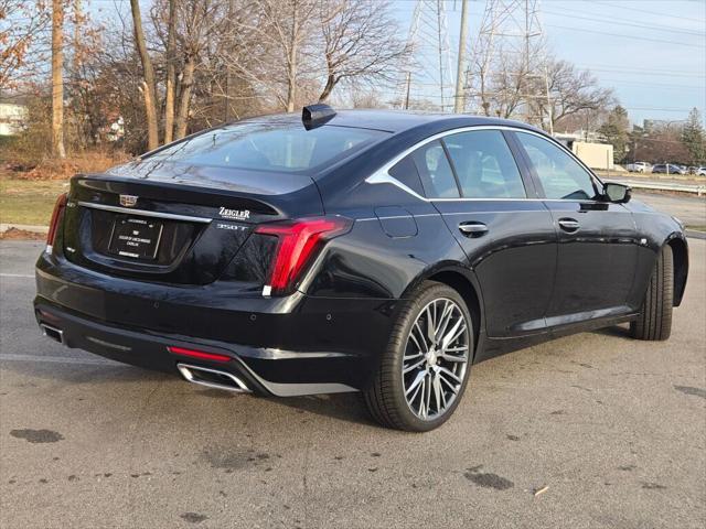 new 2025 Cadillac CT5 car, priced at $53,385