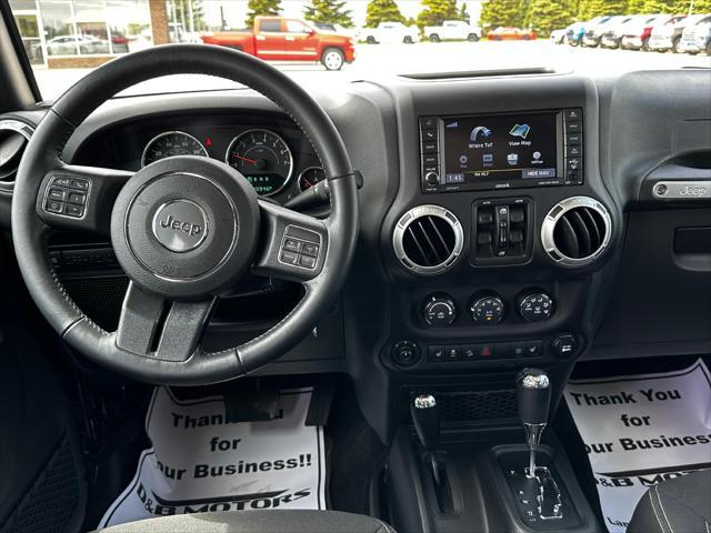 used 2017 Jeep Wrangler Unlimited car, priced at $33,900