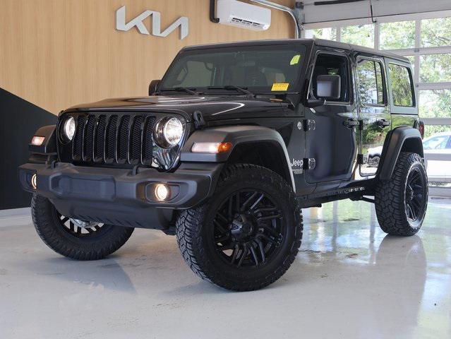 used 2021 Jeep Wrangler Unlimited car, priced at $28,988