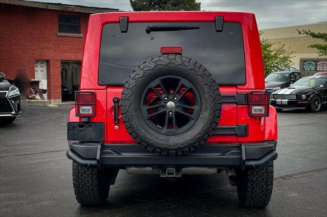 used 2017 Jeep Wrangler Unlimited car, priced at $38,000