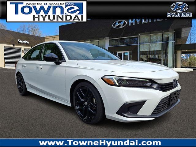 used 2022 Honda Civic car, priced at $22,995