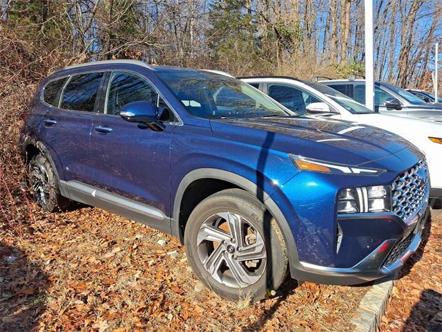 used 2021 Hyundai Santa Fe car, priced at $21,995