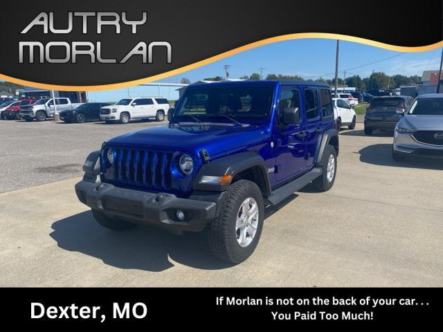 used 2020 Jeep Wrangler Unlimited car, priced at $30,900