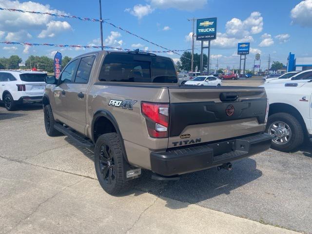 used 2024 Nissan Titan car, priced at $56,900