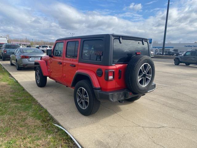 used 2023 Jeep Wrangler car, priced at $35,900