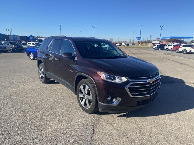 used 2021 Chevrolet Traverse car, priced at $29,900