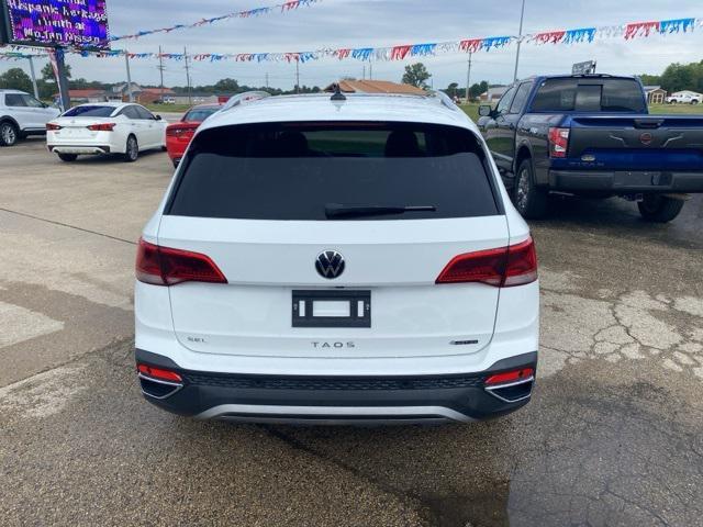 used 2022 Volkswagen Taos car, priced at $26,500