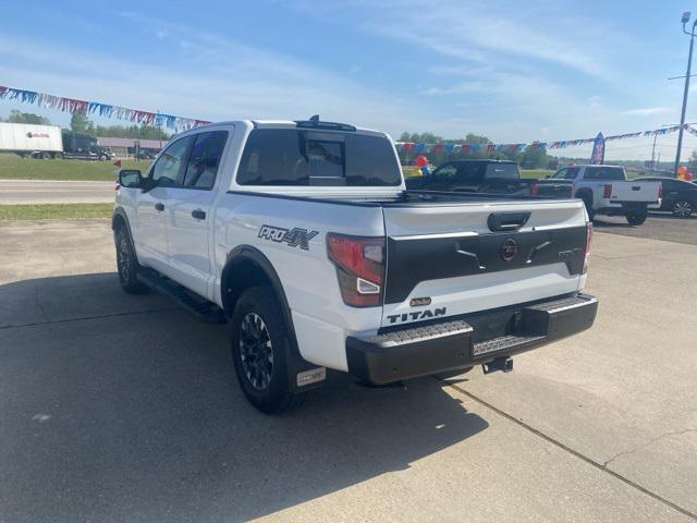 used 2024 Nissan Titan car, priced at $53,900