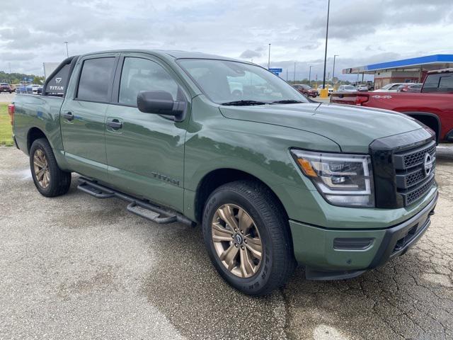 used 2024 Nissan Titan car, priced at $49,500