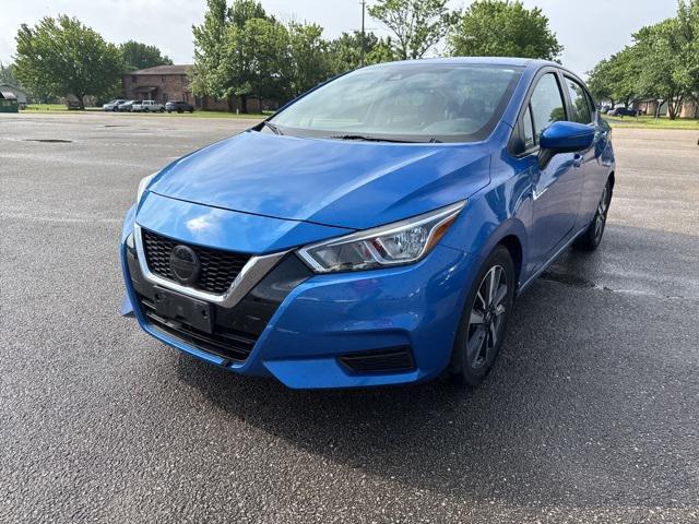 used 2021 Nissan Versa car, priced at $15,900