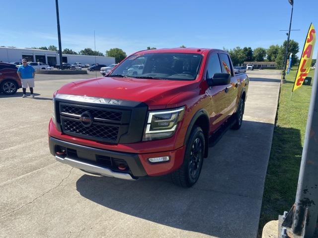 used 2021 Nissan Titan car, priced at $42,900