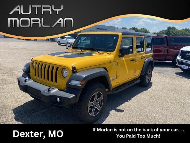 used 2019 Jeep Wrangler Unlimited car, priced at $27,900