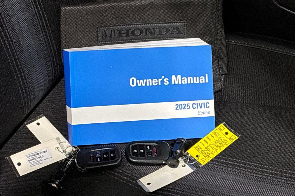 used 2025 Honda Civic car, priced at $25,498