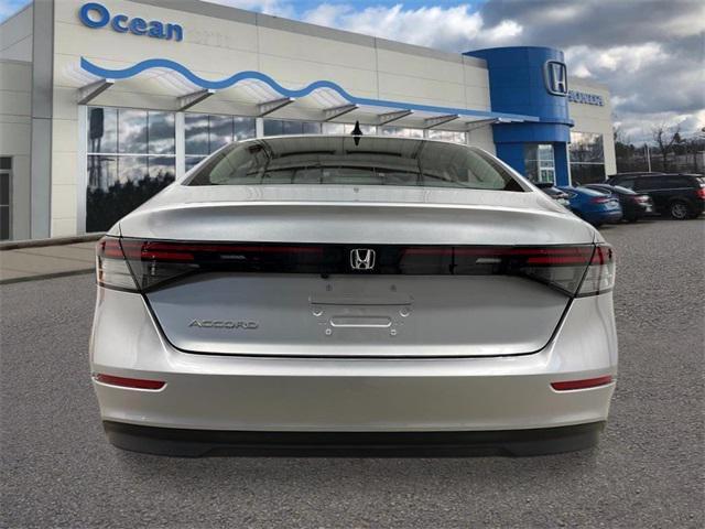 new 2025 Honda Accord car, priced at $31,655