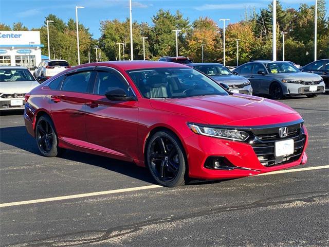 used 2021 Honda Accord car, priced at $19,998