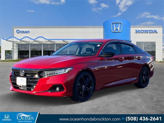 used 2021 Honda Accord car, priced at $19,998