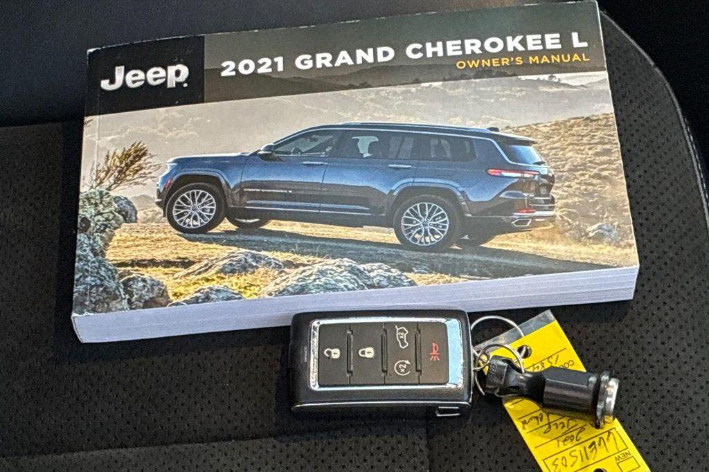 used 2021 Jeep Grand Cherokee L car, priced at $29,596