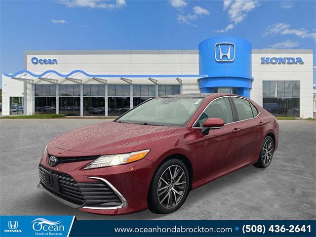 used 2021 Toyota Camry car, priced at $26,216