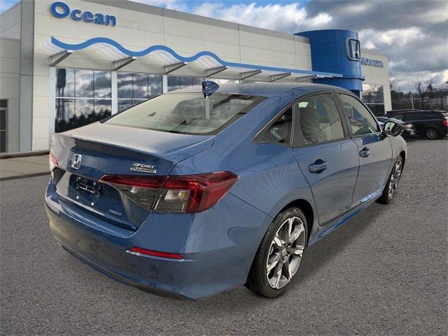 new 2025 Honda Civic Hybrid car, priced at $33,555