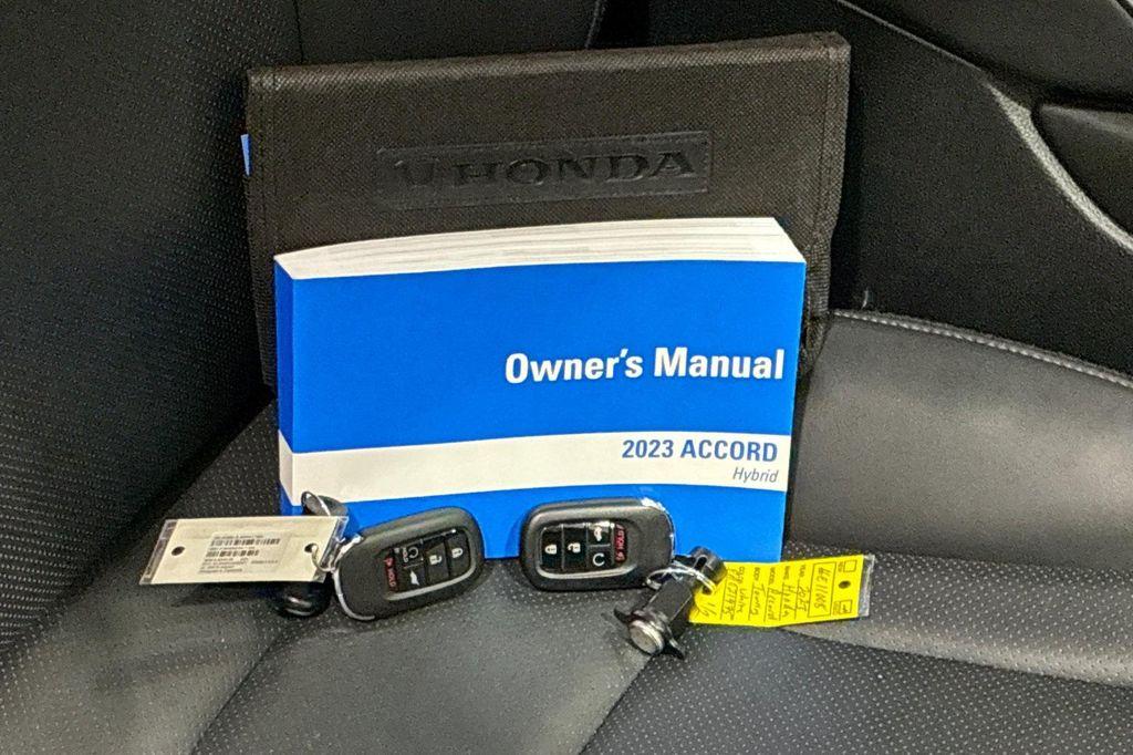 used 2023 Honda Accord Hybrid car, priced at $27,282