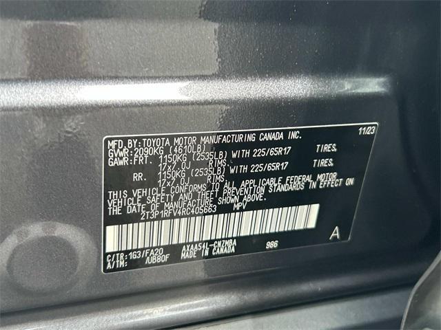 used 2024 Toyota RAV4 car, priced at $30,895