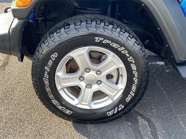 used 2021 Jeep Wrangler Unlimited car, priced at $30,998